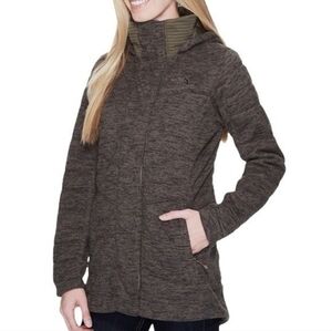 The North Face Women’s Indi Parka Taupe Green Heather Size XXL Hooded